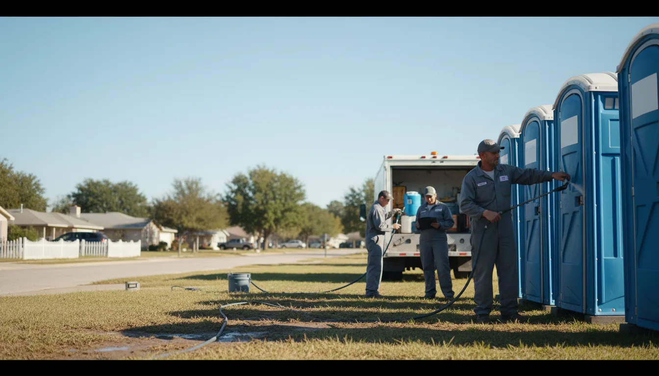 Long-Term Portable Toilet Rental in Rockwood, MI near me